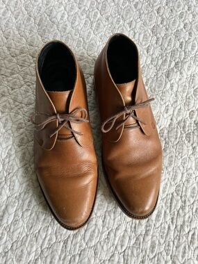 Men's Nisolo Brown Leather Chukka Boots - Classic Casual Dress Shoe